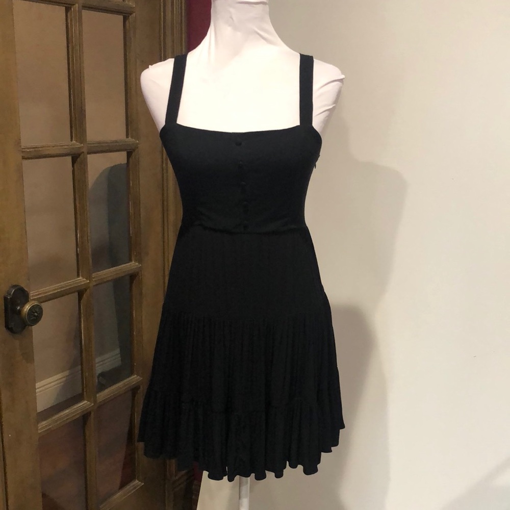 COPY - Forever 21 black spaghetti strap dress